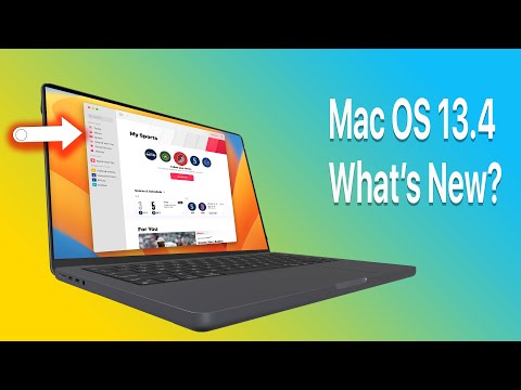 macOS 13.4 is OUT! - What's New? New Features & Changes!