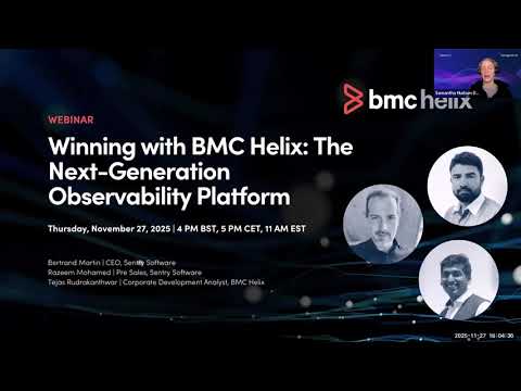 Webinar: Winning With BMC Helix The Next Gen Observability Platform