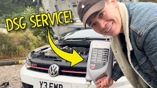 SERVICING MY DSG GEARBOX AT HOME! *SAVE HUNDREDS*