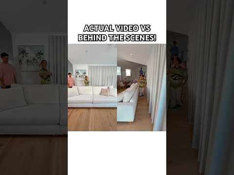 FAKE STAIRCASE CHALLENGE! WHO CAN DO IT THE BEST!? 🤔😳🤣 - #shorts