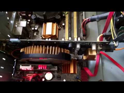 Видеокарта сама выключается. Видеокарта сама выключается. Плохой прижим видеокарты. Видеокарта сама выключается. Компьютер включается и сразу выключается.