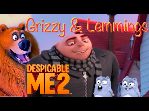 Grizzy and Lemmings in Despicable Me 2 - Parody (Fan Made)