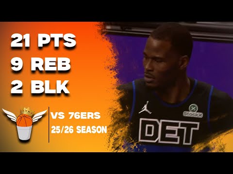 Javonte Green 21 Points/2 Blocks vs 76ers Full Highlights! (11/14/2025)