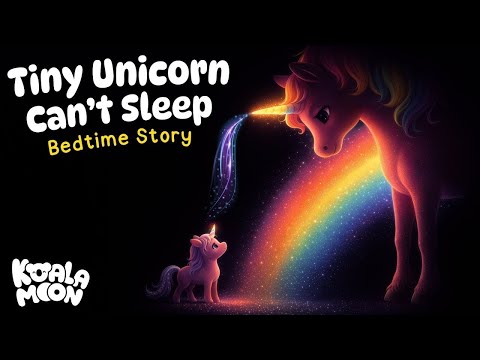 Tiny Unicorn Can't Sleep 🦄 💤 Magical Bedtime Story for Kids🌈 Enchanted Sleep Story | Belle & Fenella