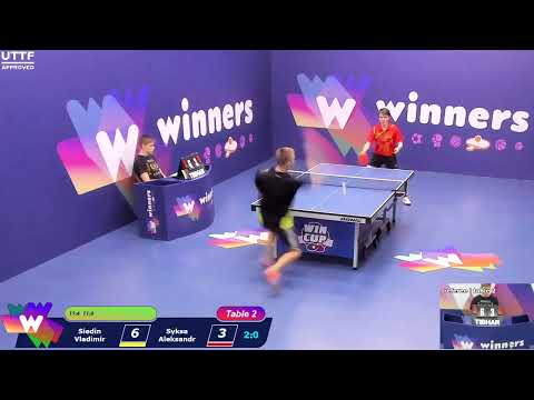 WINners CUP table 2  15.09 Siedin Vladimir -  Syksa Aleksandr 12:00