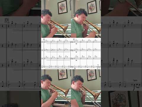 The Continental (from Lloyd Elliot and his trombone) adapted by Callum Au for trombone quartet