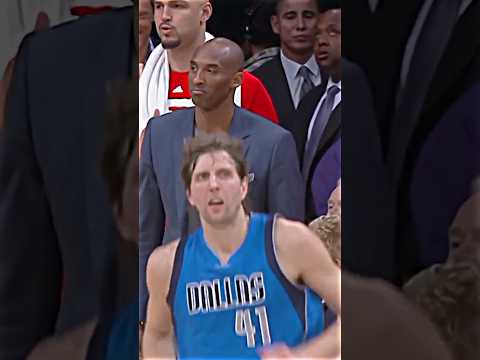 Kobe Pays Respect on Dirk Nowitzki 🙌🥰 #shorts