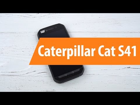 Распаковка Caterpillar Cat S41 / Unboxing Caterpillar Cat S41