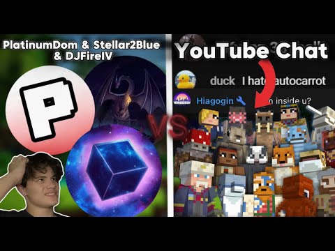 Minecraft Manhunt: Chat vs. PlatinumDom LIVE!
