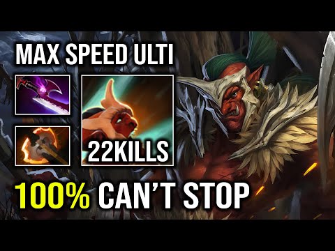 There's Nothing Can Stop This Troll Warlord with Max Speed Battle Trance 10K MMR Dota 2