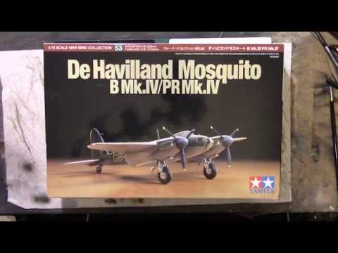 T2M - 60753 - Tamiya - Maquette Plastique a Assembler - Mosquito B Mk IV -  Echelle 1/72