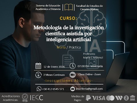 Curso: Metodología de la Investigación Científica asistida por Inteligencia Artificial.