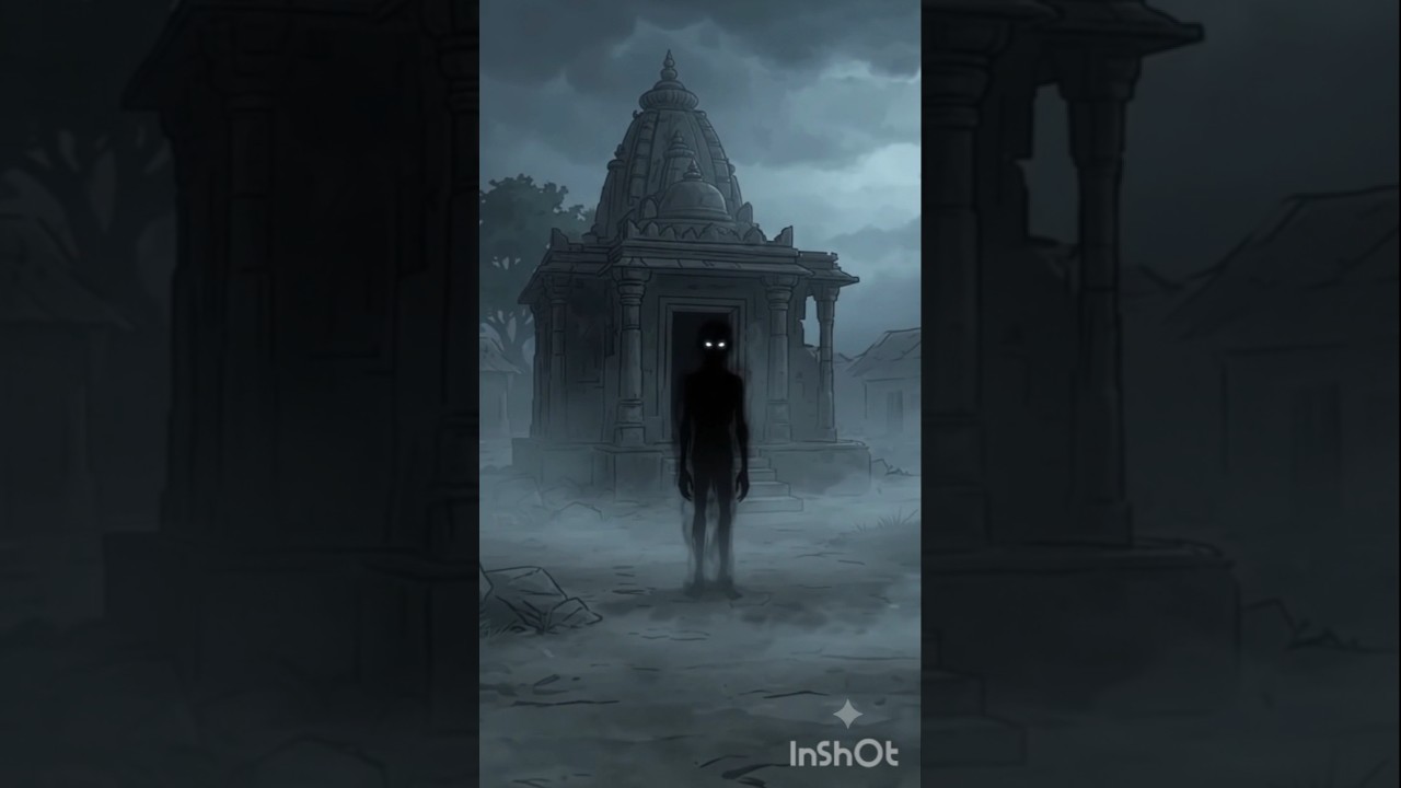 The Haunted Temple Bell 👻 | A Terrifying Horror Story 😱 #Shorts😱