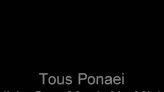 Tous Ponaei ( Ida Corr Mash Up Remix ) - Vegas vs Dj Montoya
