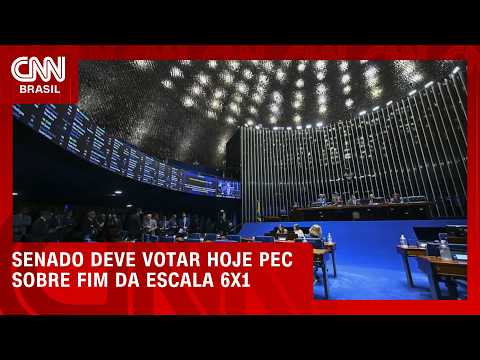 6×1: Senado conclui hoje sessões de debate e deve votar PEC em 1º turno | CNN NOVO DIA