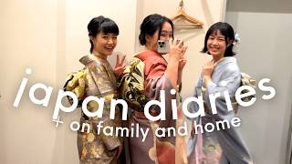 Japan Travel Vlog 🌿 | Visiting Family + Reflections on Home | Wedding, Cafe Hopping, Relaxing Ryokan