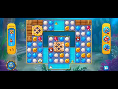 Fishdom Easy Level 10606 (with ingame Lighting and Double Bomb Boosters) @choraelmin