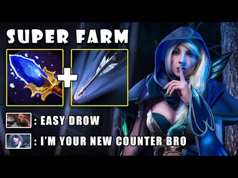 How To Play Drow Ranger with 11Min Aghanim's Scepter To Farm & 2xULTRAKILL Guide by Arms Dota 2 7.21