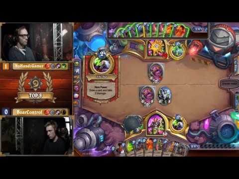 HCT Philadelphia: NoHandsGamer vs BoarControl - Hearthstone Tour Stop 2018 | Day 3 Poffs Finals Ro8