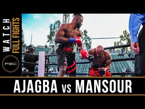 Ajagba vs Mansour FULL FIGHT: March 9, 2019 - PBC on FOX