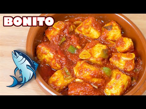 ✅ Cómo hacer BONITO CON TOMATE 🐟🍅 Receta 100% CASERA!!!