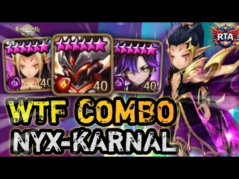 🔥GUARDIAN PLAYER with KARNAL-NYX COMBO - Summoners War RTA