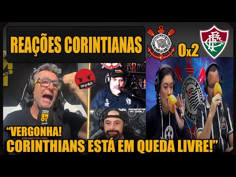 REAÇÕES dos CORINTIANOS - CORINTHIANS 0x2 FLUMINENSE - BRASILEIRÃO 2025 - VAMOS RIR DO CORINTHIANS!