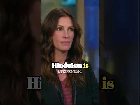 Julia Roberts on Hinduism and Neem karoli baba ❤ #hanuman #shriram #sanatan