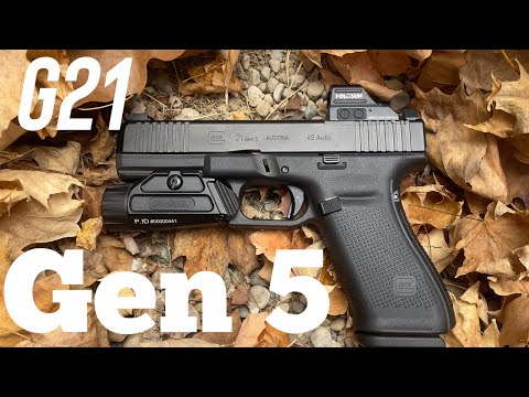 New Glock Gen 5 Model 21 MOS 45 ACP Review