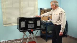 Microwave Repair — Replacing the Air Filter (Whirlpool Part # 56001069)