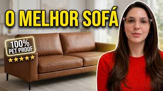 Sofá para quem tem Pet: 5 Opções em Courino que duram muito