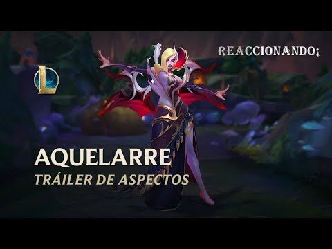 💥 Con garras y espinas - Tráiler de aspectos de Aquelarre (REACCIONANDO) | League of Legends