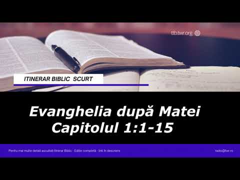 Ep . 1 | Evanghelia după Matei  1:1-15 | Momentul istoric in care S-a născut Isus