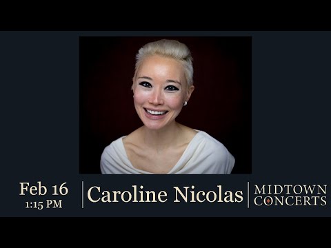 Caroline Nicolas — The Expressive Violoncello