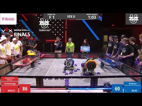 2022 Vex U Worlds Finals 1 (Tipping Point)