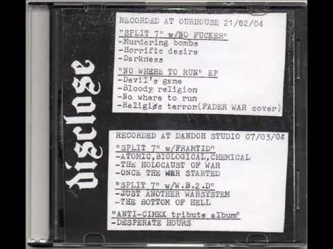 Disclose Unreleased CDR 2004 D-Beat Punk Noise Discharge