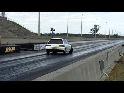 Honda Civic Drag Racing at South Georgia Motorsports Park