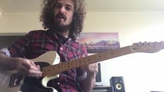 Nightwish - Ghost Love Score Guitar Solo Tutorial w. TAB // Jacob Petrossian
