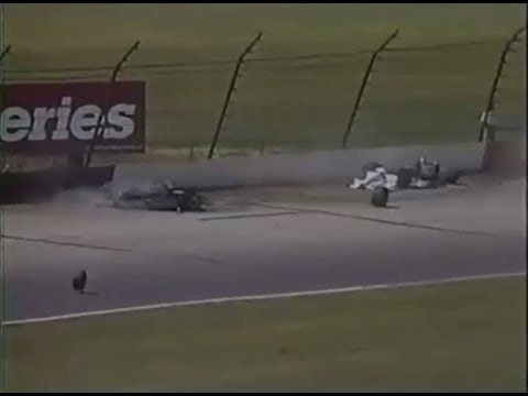 Crash compilation CART 1988 (Live commentary)