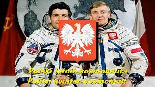 Kadr z teledysku Polski lotnik-kosmonauta tekst piosenki Barbara Książkiewicz