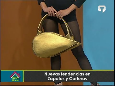 Nuevas tendencias en zapatos y carteras