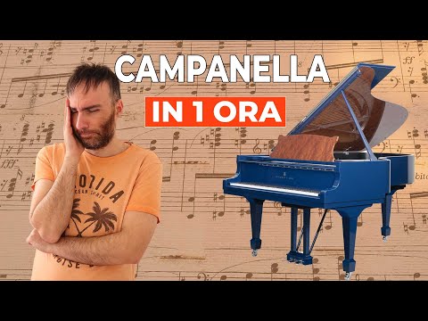 1 Min, 10 Min, 1 Hour Challenge: La Campanella di Liszt *disastro*