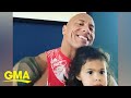 Dwayne Johnson reveals this is the 937th time he’s sung 'You’re Welcome' to daughter l GMA Digital