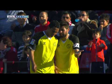 Gol de Bacca (0-1) en el UD Almería - Sevilla FC - HD
