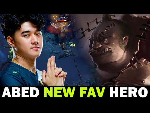 ABED NEW FAV HERO - SPAMMING PUDGE MID | DOTA 2 Gameplay