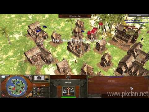 AoE 3 HD Tibia vs F12Berlinetta Commentary Game 2