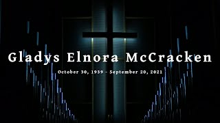 Memorial Service for Gladys Elnora McCracken