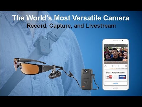 VENTURE Body Camera Car Camera with Live Stream