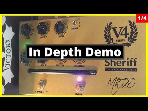Victory V4 The Sheriff preamp - in depth demo