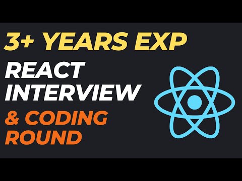 🔴 React Interview Experience 🔥 (Live Coding 💻) | MUST WATCH